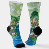 I Love HK ソックス (傾斜あり)