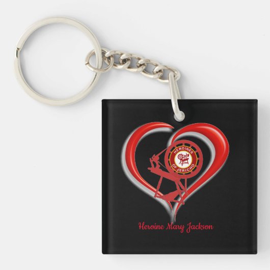 I Love HOJ キーホルダー (正面)