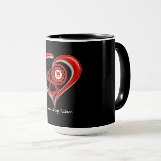 I Love HOJ マグカップ (正面右)