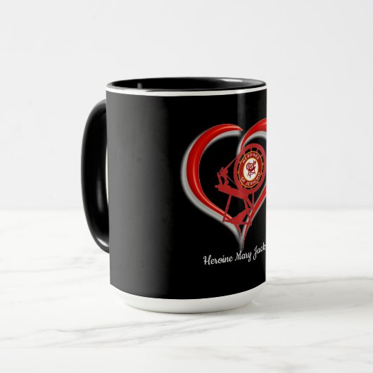 I Love HOJ マグカップ (正面左)