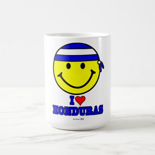 I LOVE HONDURAS コーヒーマグカップ (中央)
