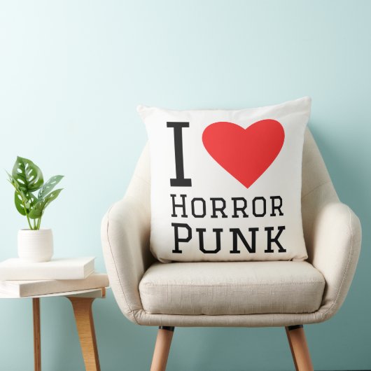 I love horror punk クッション (椅子)