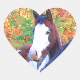 I Love Horsesハートシール ハートシール