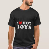 I Love Hot I He Hot Tシャツ (正面)