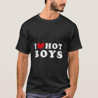 I Love Hot I He Hot Tシャツ
