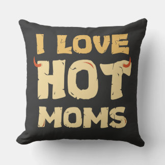 I LOVE HOT MOMS クッション