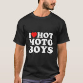 I Love Hot Moto Tシャツ (正面)