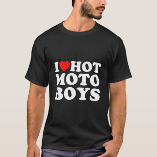 I Love Hot Moto Tシャツ