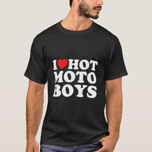 I Love Hot Moto Tシャツ (正面)