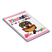 I Love Hotdogs,not People  ノートブック (右側)