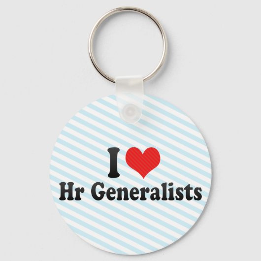 I Love Hr Generalists キーホルダー (正面)