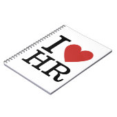 I Love HR ❤️ - HR部門/スタッフ – ノートブック (左側)