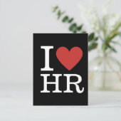 I Love HR ❤️ - HR Department - Greeting Card シーズンポストカード (スタンド正面)