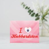 I Love Hubbardston、マサチューセッツ ポストカード (スタンド正面)