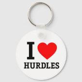 I Love Hurdles キーホルダー (正面)
