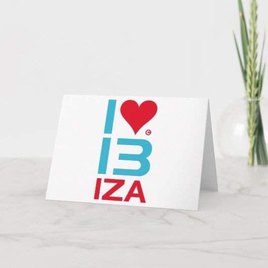I LOVE IBIZA シーズンカード (正面)