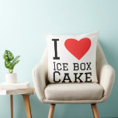 I love ice box cake クッション (椅子)