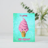 I love Ice Cream ポストカード (スタンド正面)