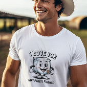 I Love ICE Immigration Border Security  Tシャツ