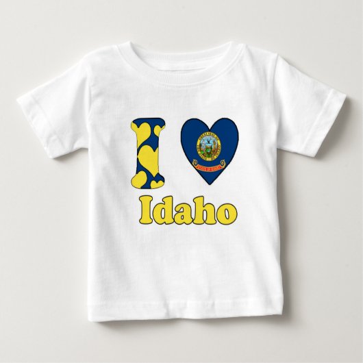I love Idaho ベビーTシャツ (正面)