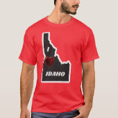 I love Idaho 1 Tシャツ (正面)