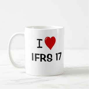 I Love IFRS 17 Insurance Contracts Life引用文 コーヒーマグカップ