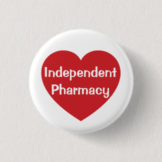 I Love Independent Pharmacyボタン 缶バッジ