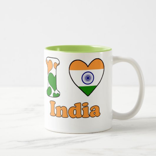 I love India ツートーンマグカップ (右)