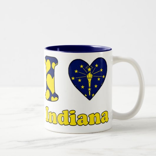 I love Indiana ツートーンマグカップ (右)