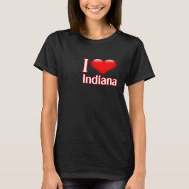 I Love Indiana Tシャツ