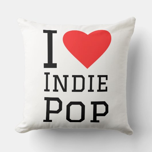 I love indie pop クッション (正面)