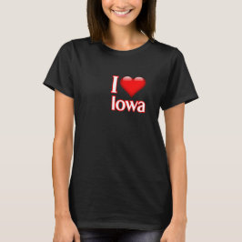 I Love Iowa Tシャツ