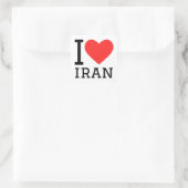 I love iran スクエアシール (バッグ)