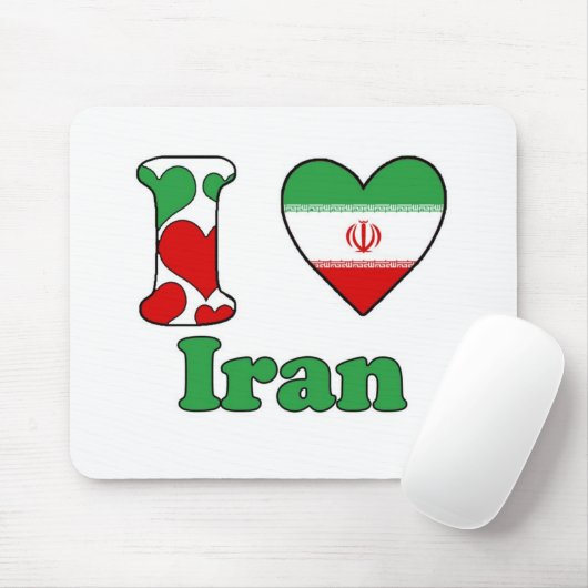 I love Iran マウスパッド (マウス)