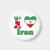 I love Iran マグネット (正面)