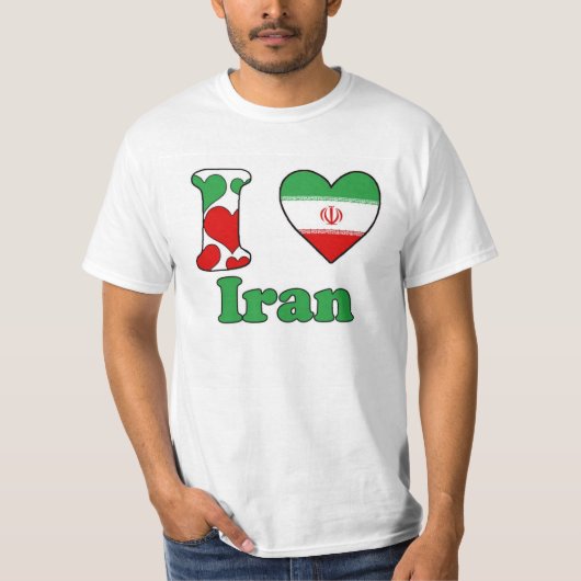 I love Iran Tシャツ (正面)