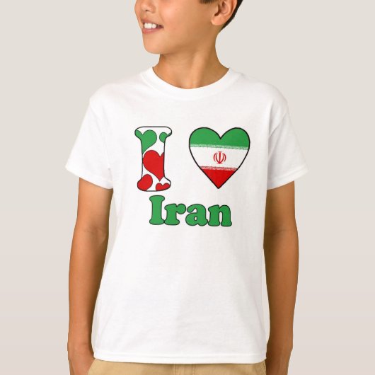 I love Iran Tシャツ (正面)