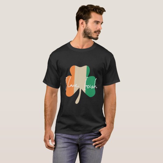 I love Irish! Tシャツ (正面フル)