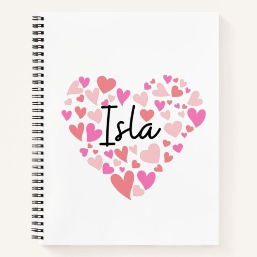 I love Isla ノートブック (正面)