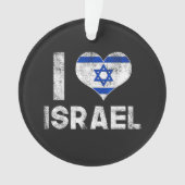 I Love Israel オーナメント (正面)