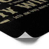 I Love It When My Wife Lets Me Buy More Guns Funny ポスター (角)