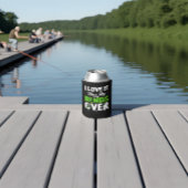 I Love It When She Bends Over Funny Fishing 缶クーラー