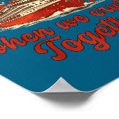 I Love It When We Cruise Together Valentine's Day  ポスター (角)