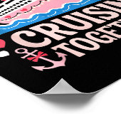 I Love It When We’re Cruisin Together Shirt Cruise ポスター (角)