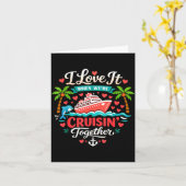 I Love It When We're Cruising Together Cruise Vibe カード (黄色い花)