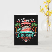 I Love It When We're Cruising Together Cruise Vibe カード (黄色い花)