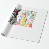 I Love It When You Call Me Big Hoppa Bunny Easter  ラッピングペーパー (アンロールド)