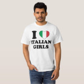 I love Italian Girls Tシャツ (正面フル)