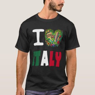 I Love Italy  Tシャツ