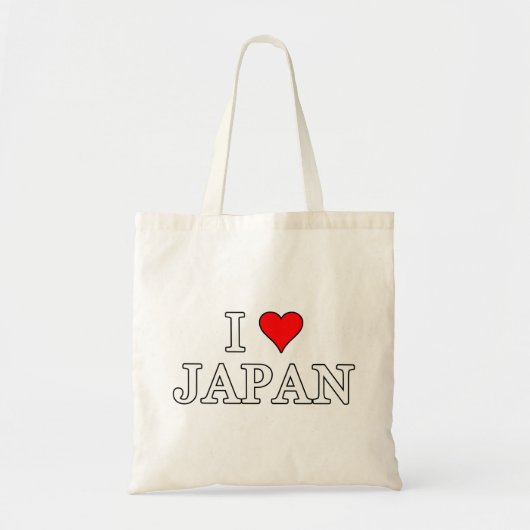 I Love Japan トートバッグ (正面)